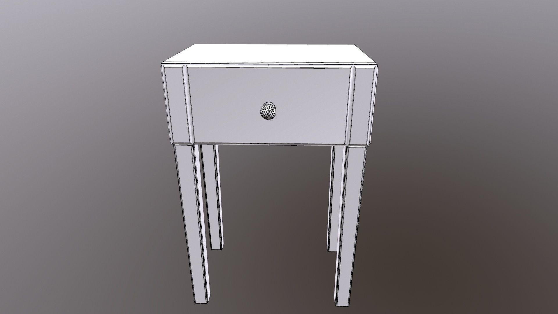 Side Table 3D model_13
