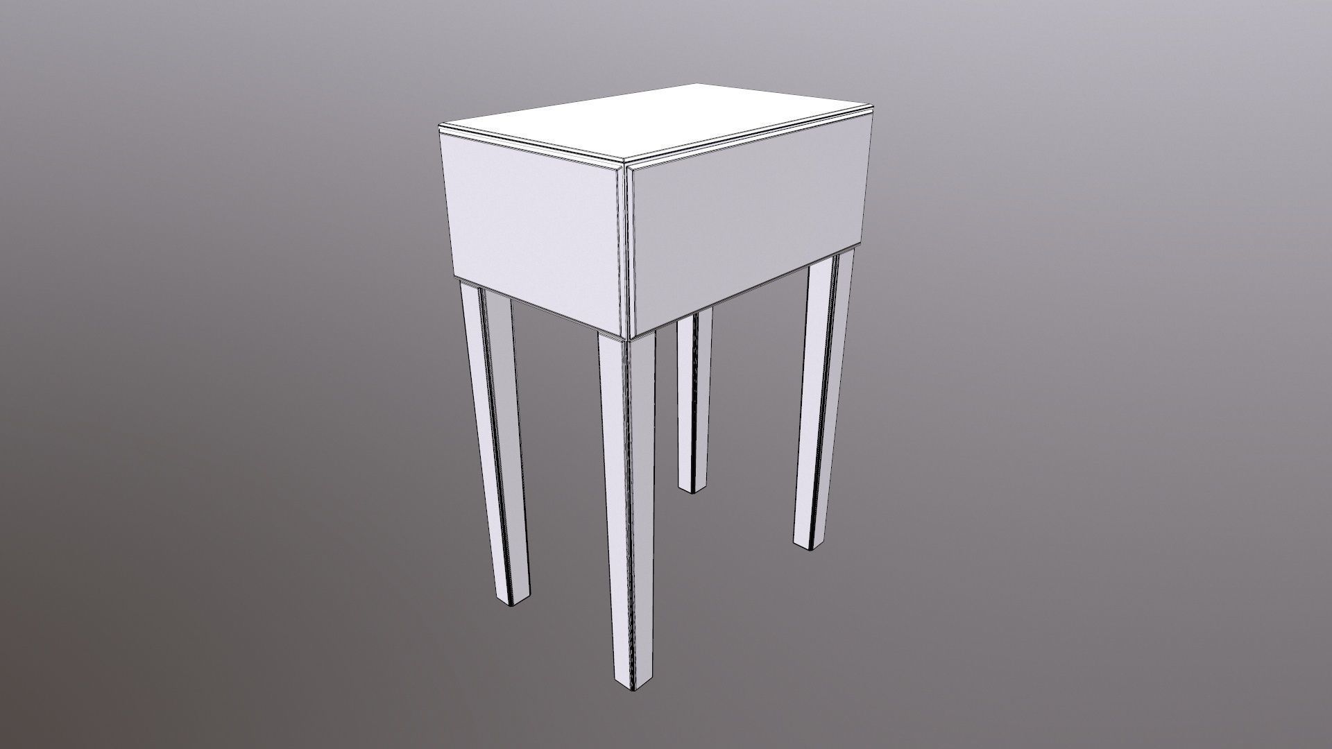 Side Table 3D model_19