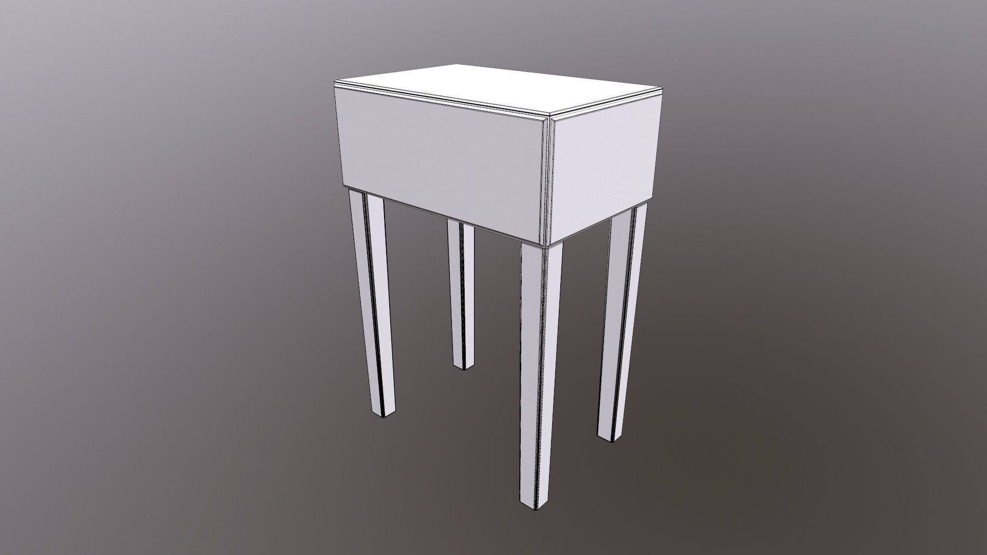Side Table 3D model_17