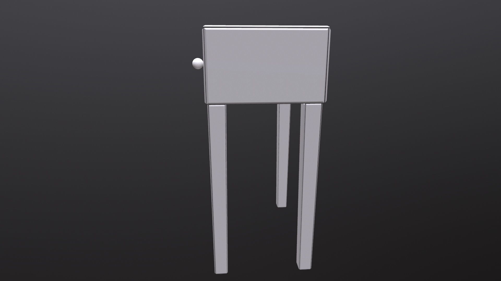 Side Table 3D model_4