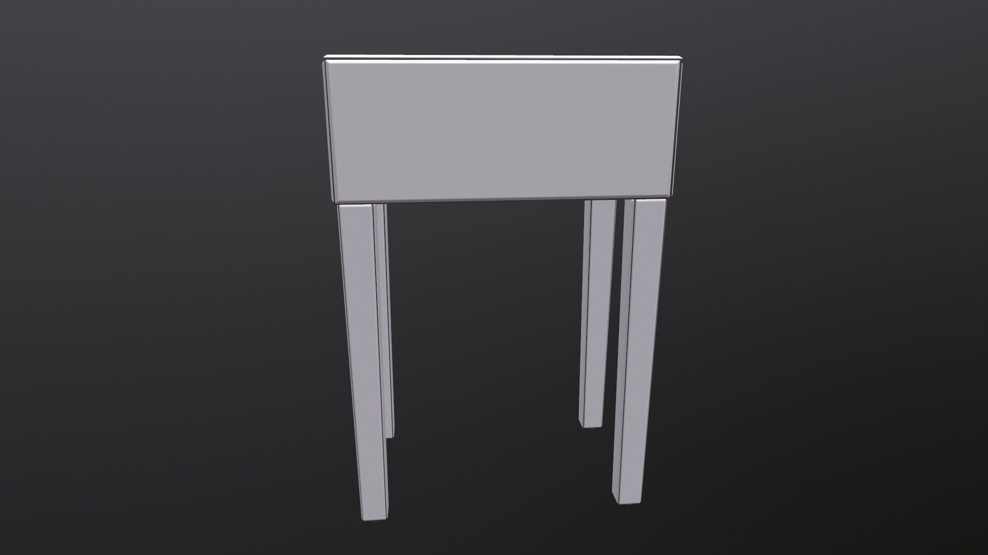 Side Table 3D model_6