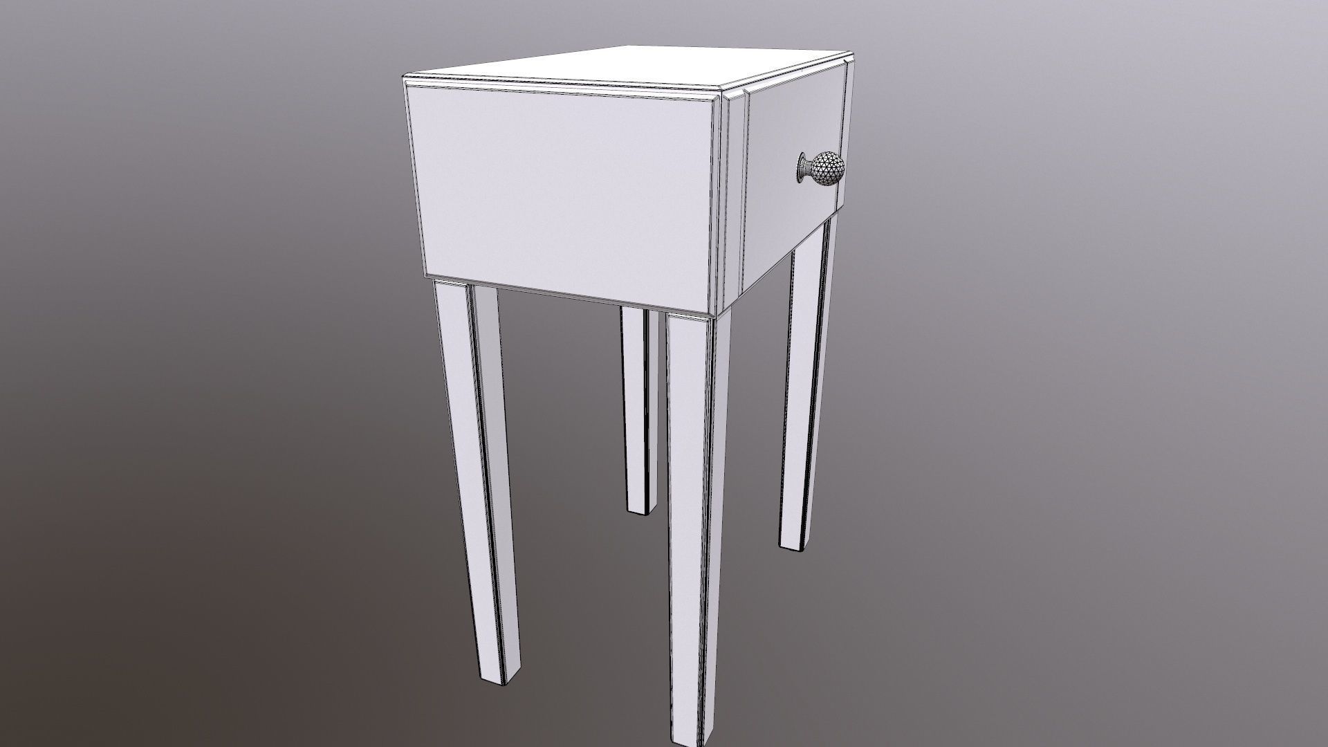 Side Table 3D model_15