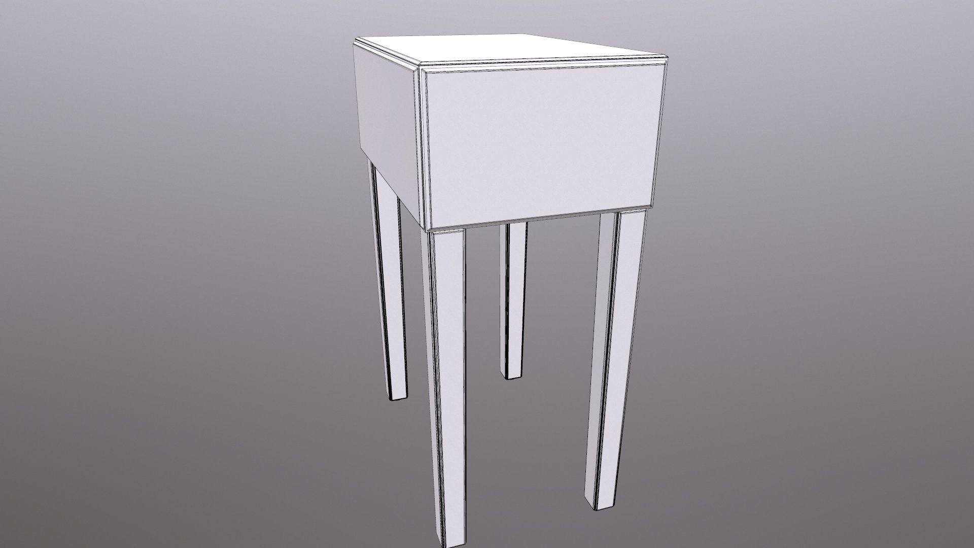 Side Table 3D model_16