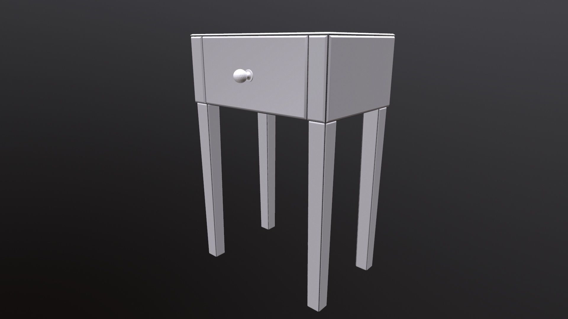 Side Table 3D model_3