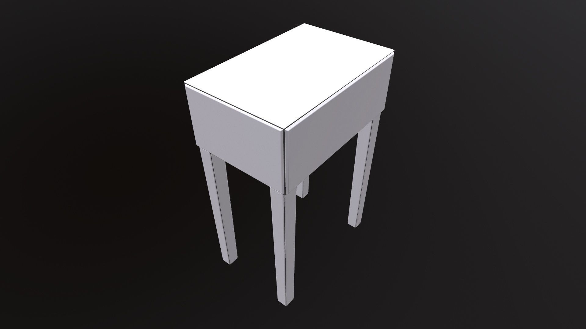 Side Table 3D model_12