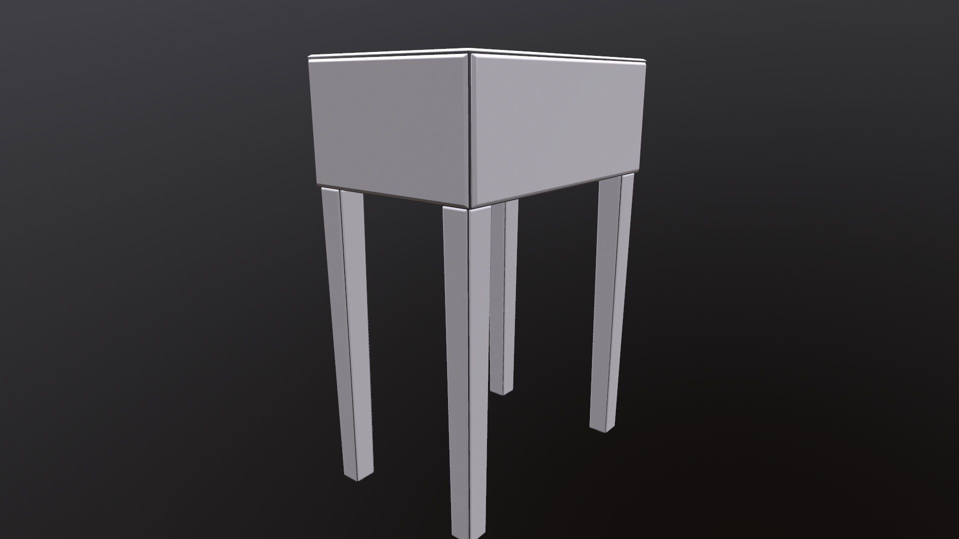 Side Table 3D model_5