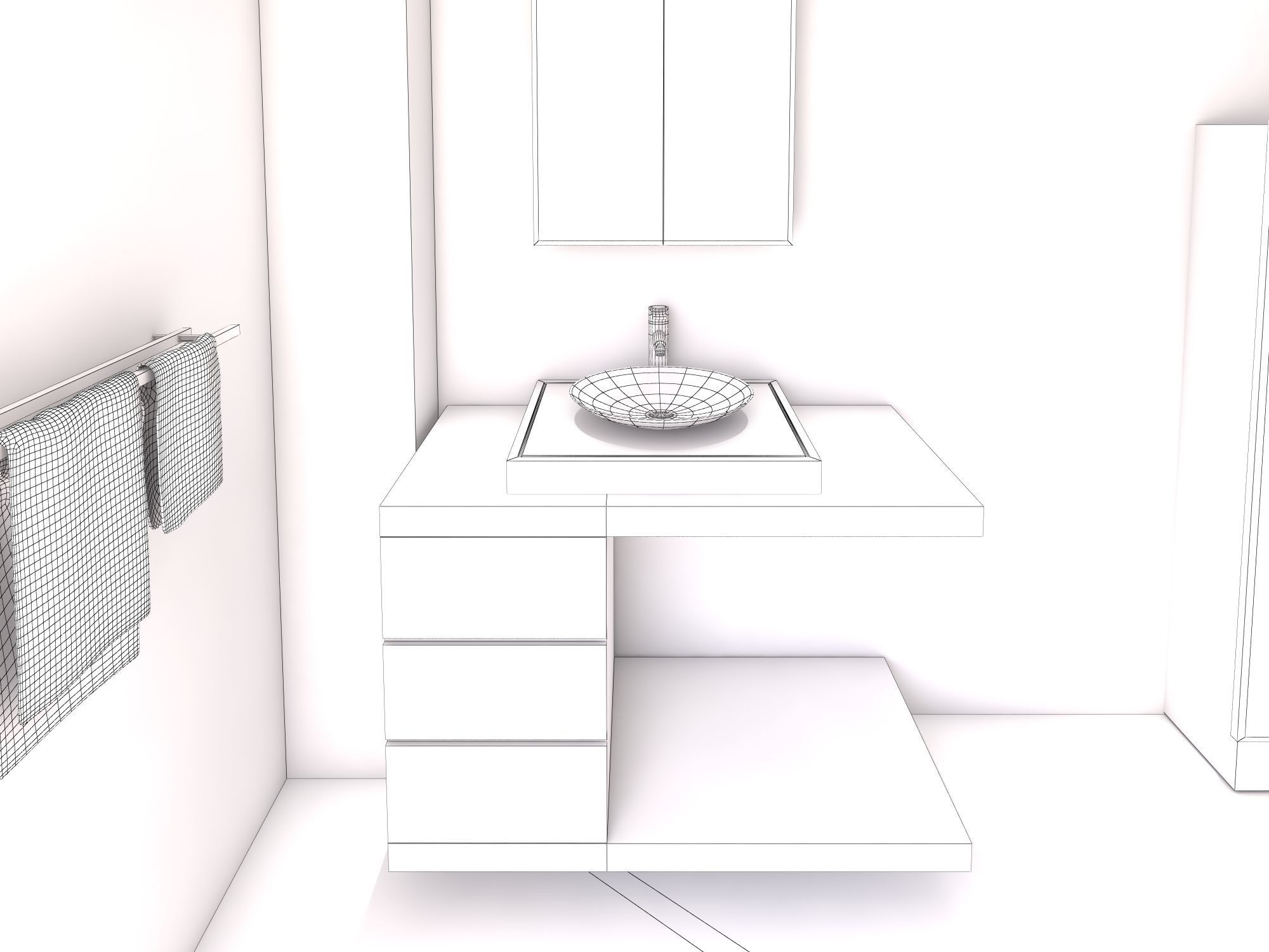 Bathroom 41 3D model_8