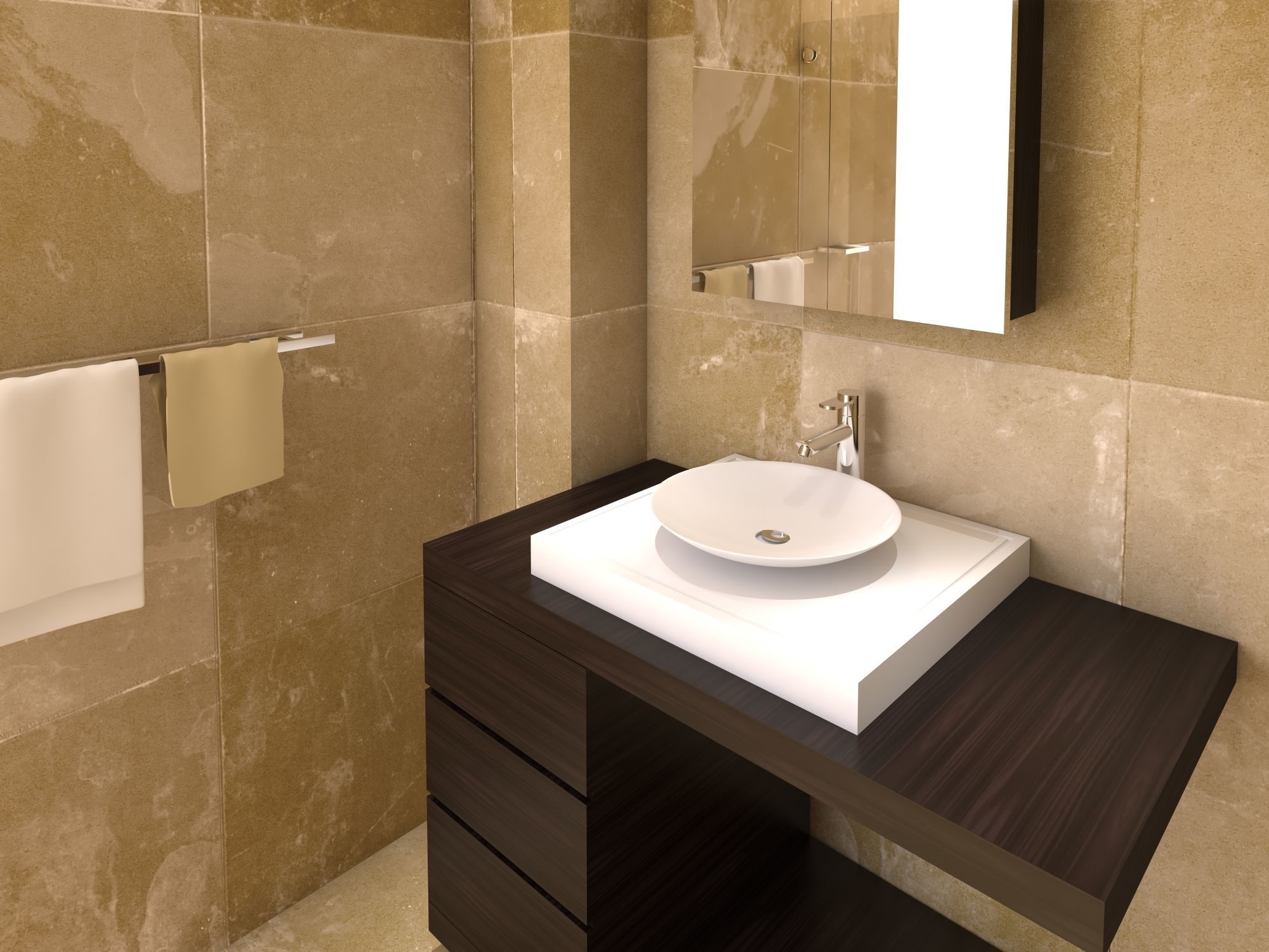 Bathroom 41 3D model_2