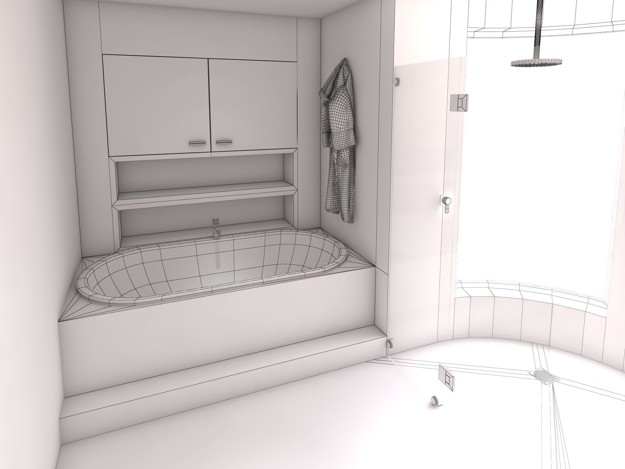 Bathroom 41 3D model_6