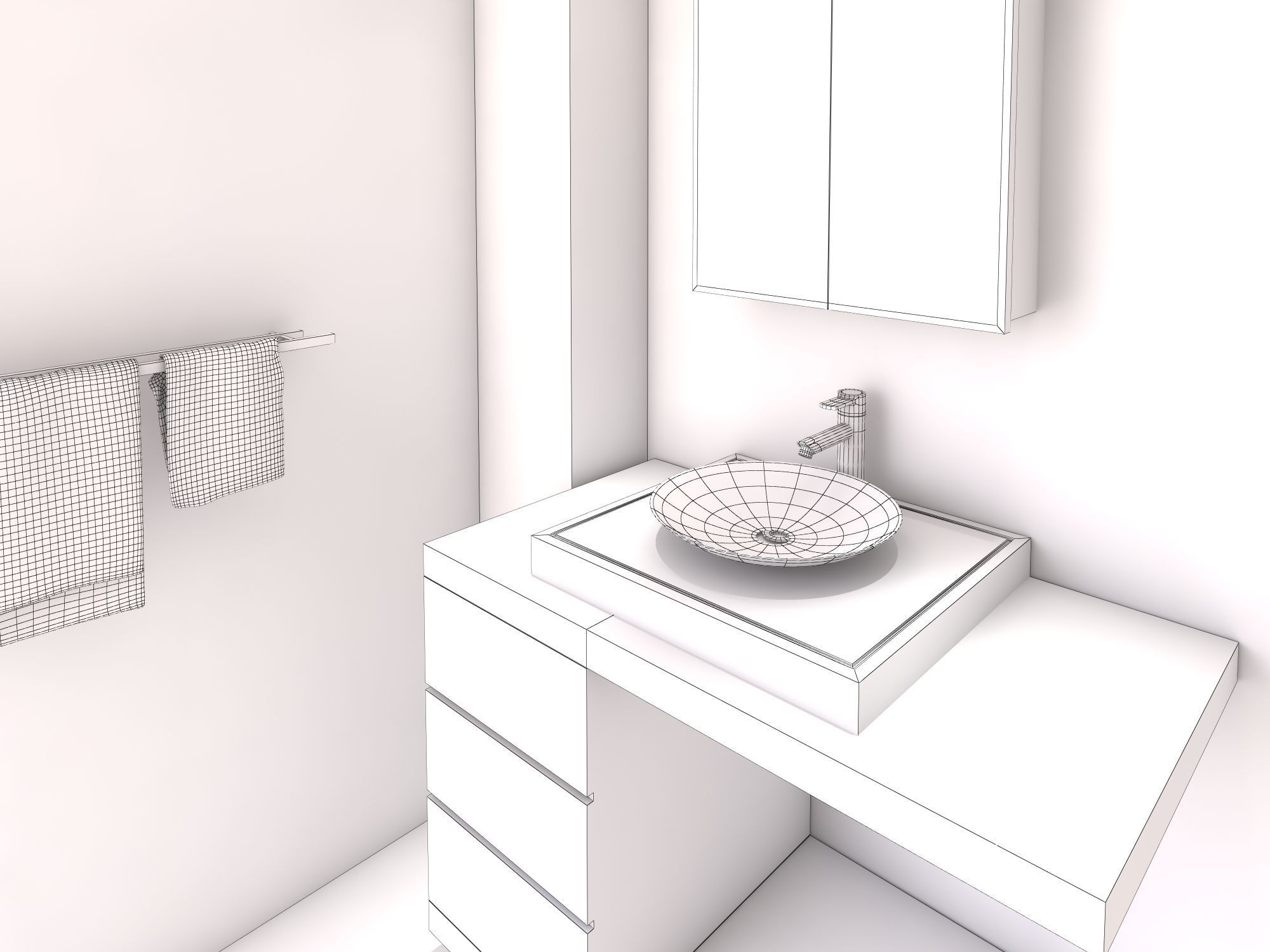 Bathroom 41 3D model_7