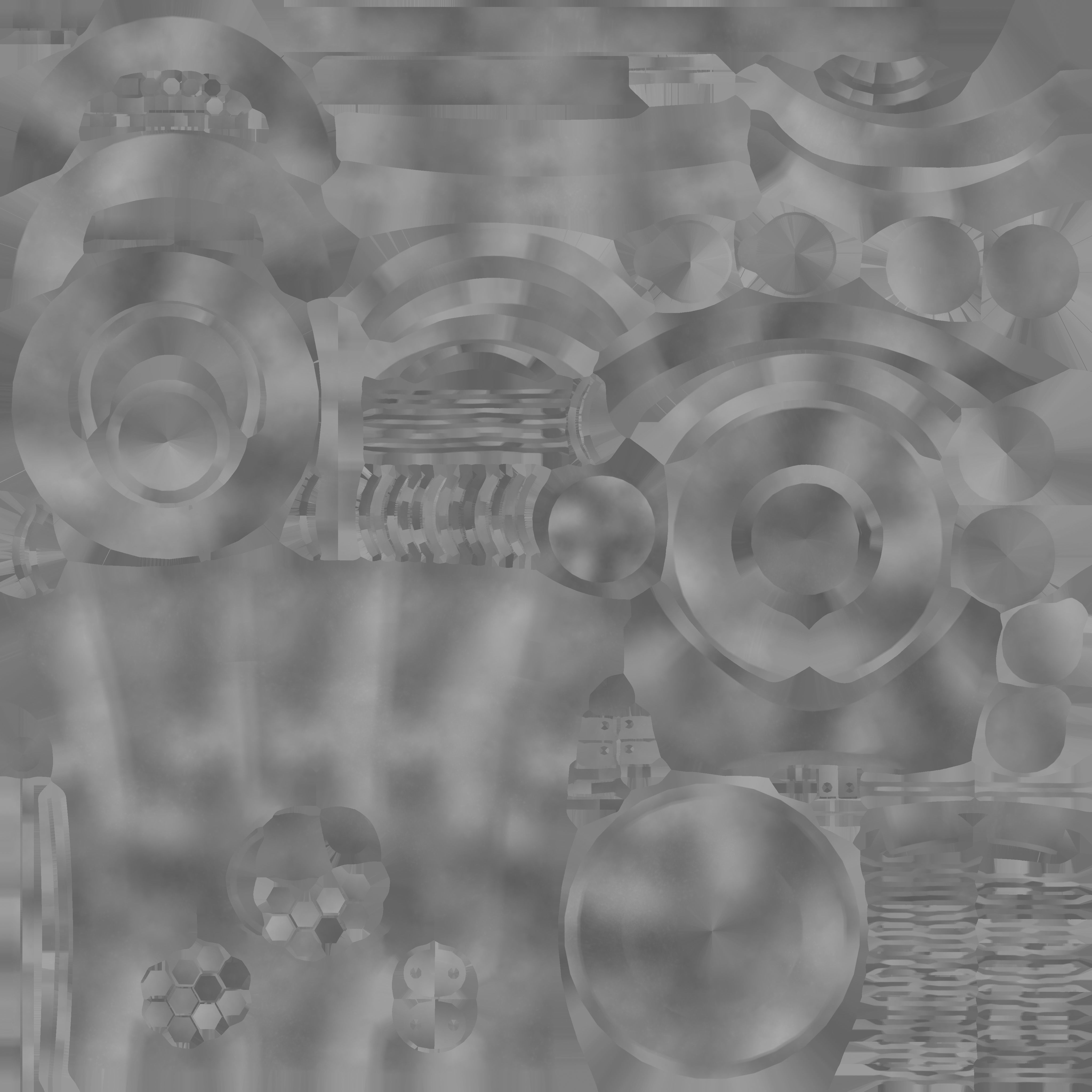 Aged Hydrant Low-poly 3D model_5