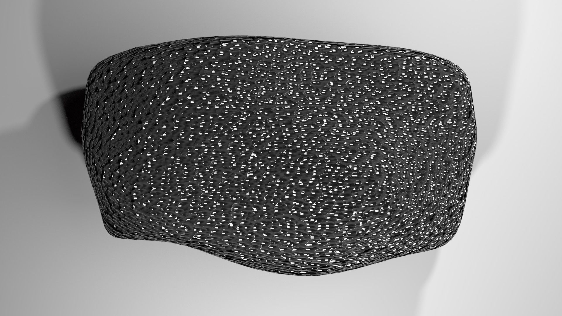 Meteoroid 2 stack of bricks 3D model_2