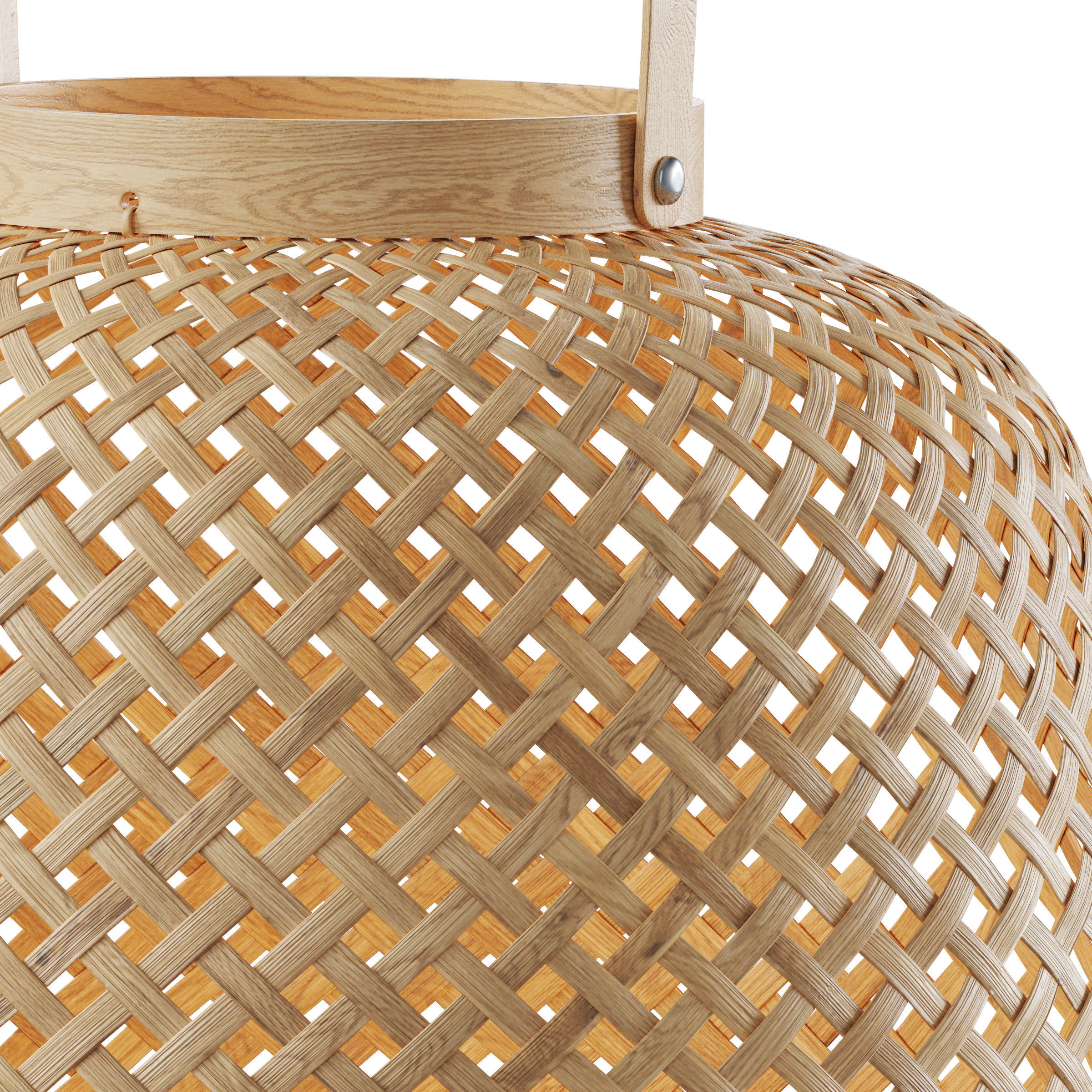 Katia Table Lamp in Bamboo 3D model_2