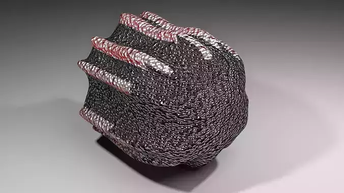 Meteoroid 5 hand with stripes