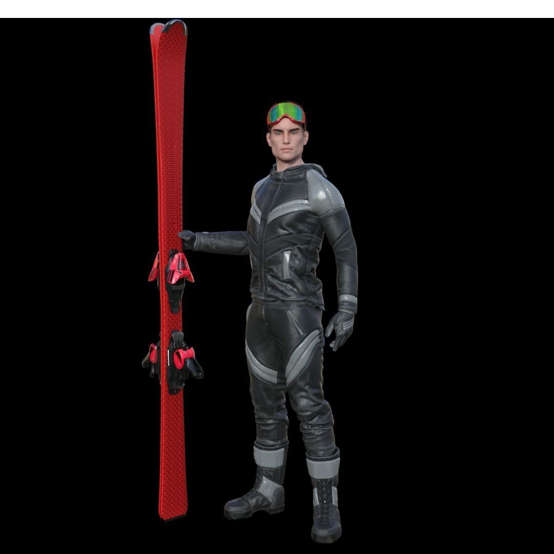 SKI BOY 3 3D print model_5