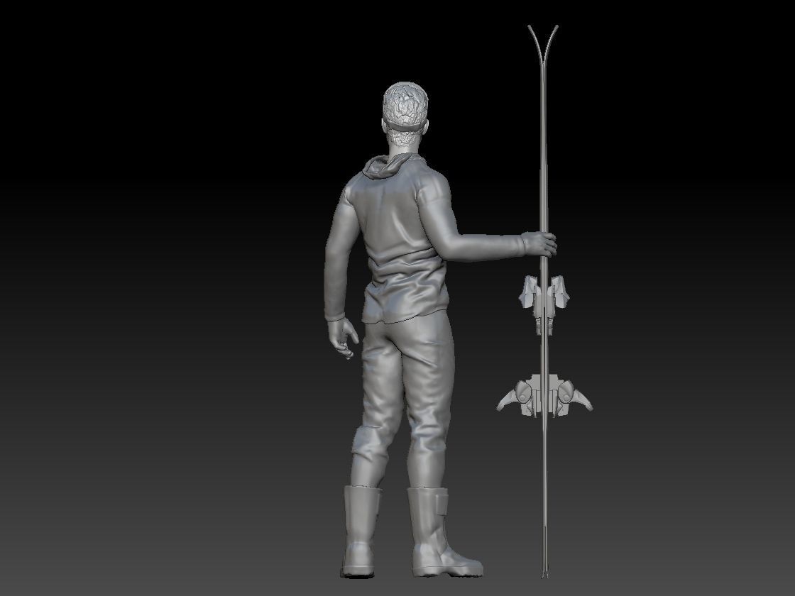 SKI BOY 3 3D print model_3