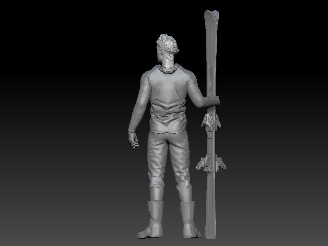 SKI BOY 3 3D print model_2
