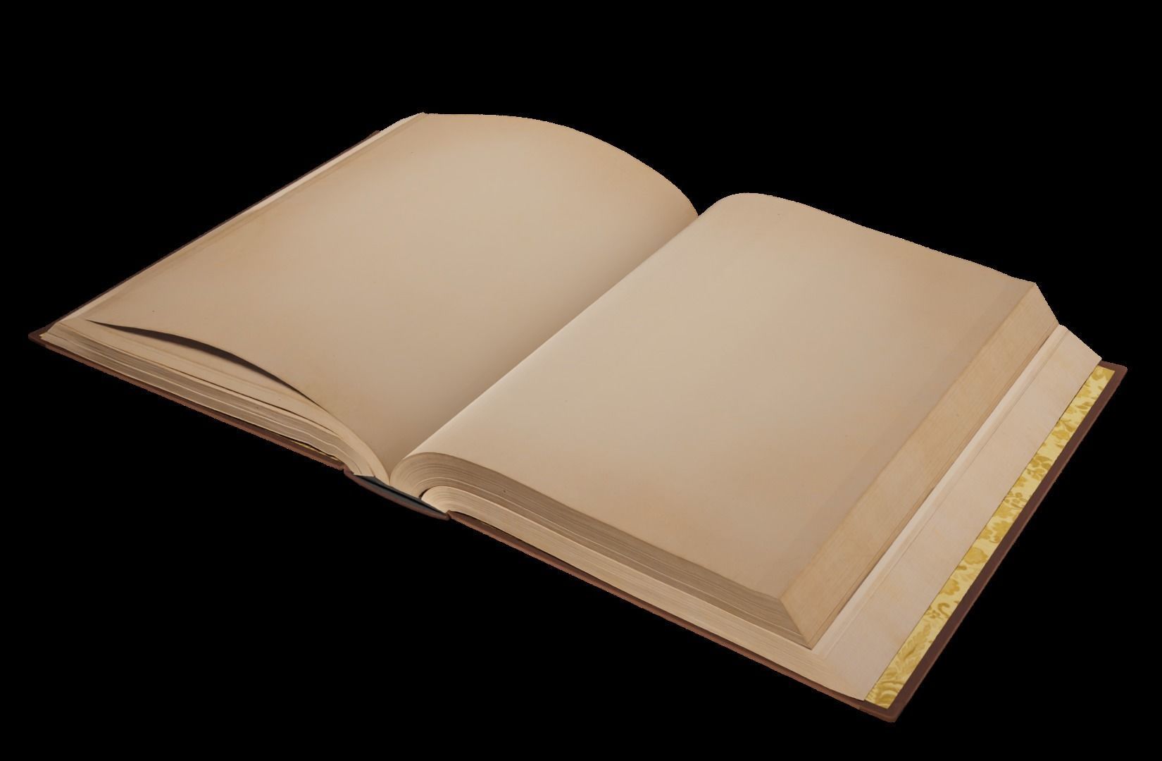 Animated Opening Book Low-poly 3D model_9