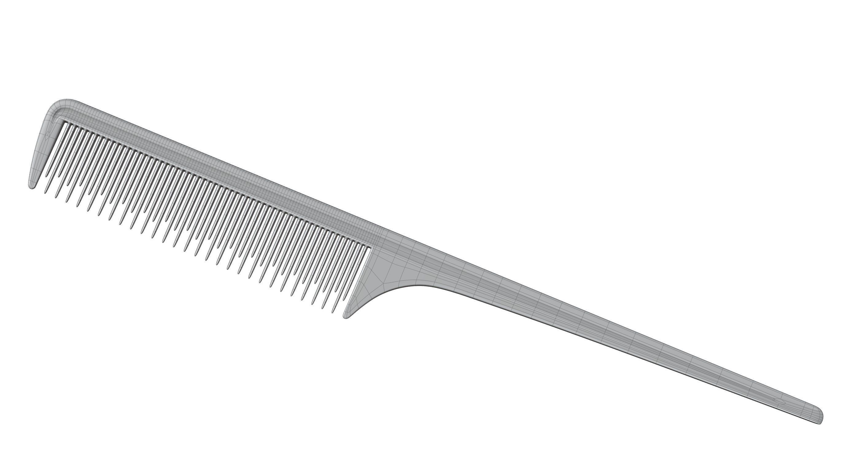 Tail Comb 3D model_12