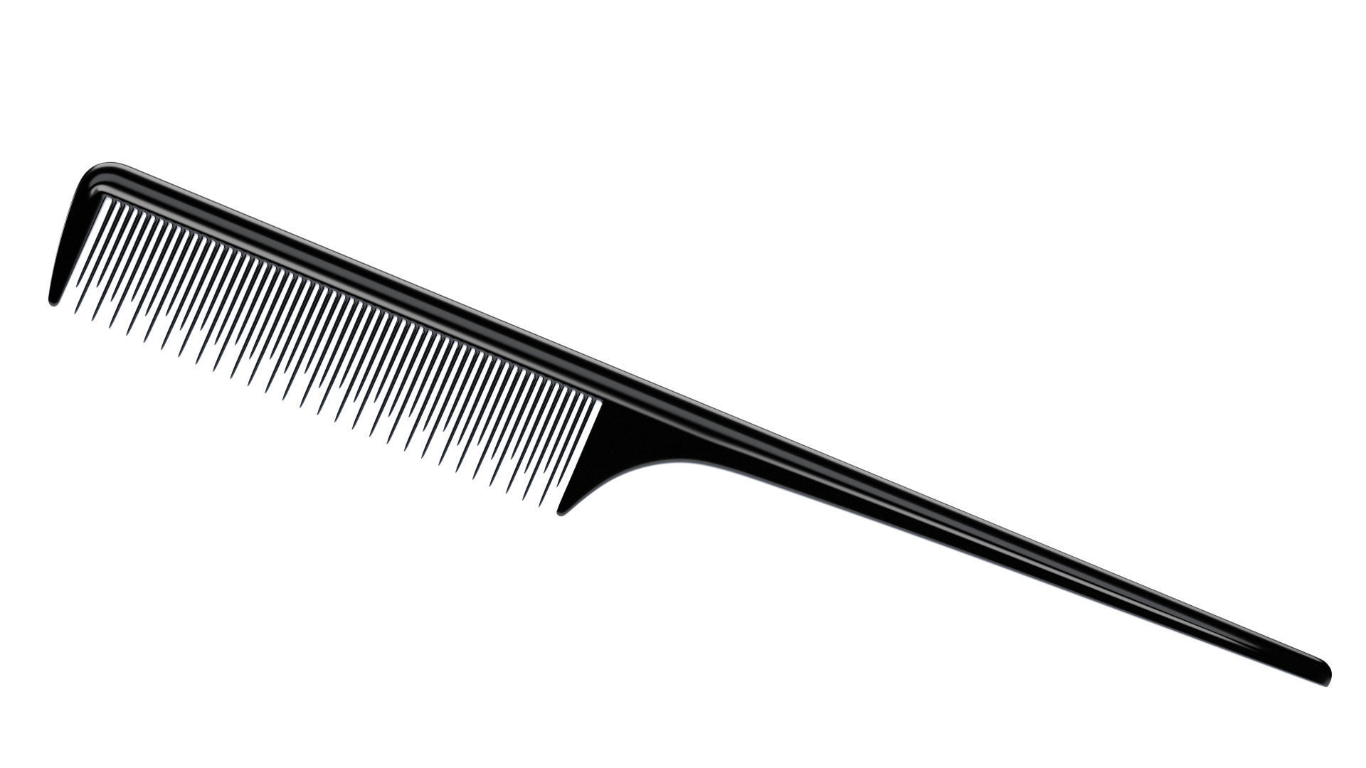 Tail Comb 3D model_4