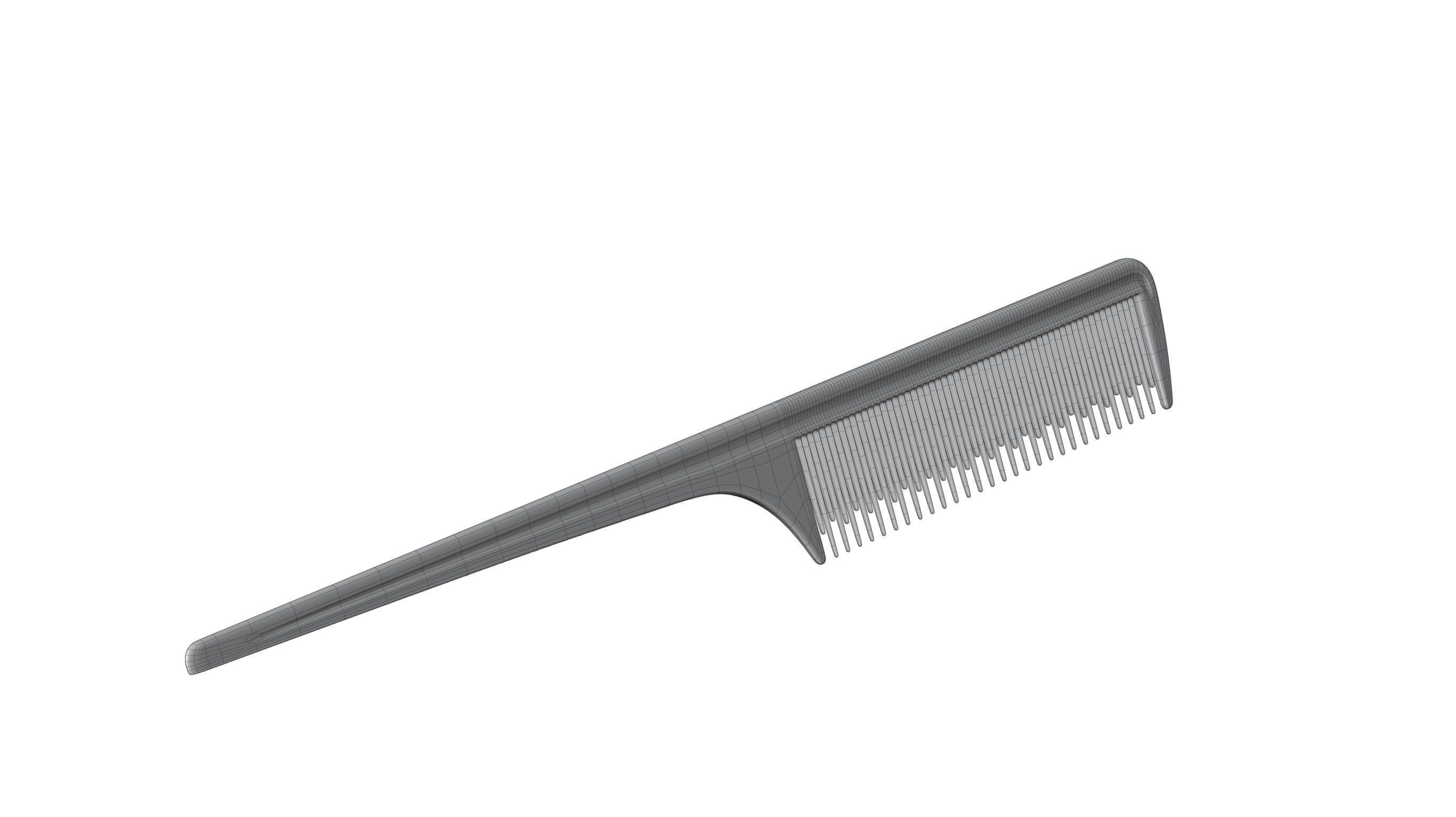 Tail Comb 3D model_15