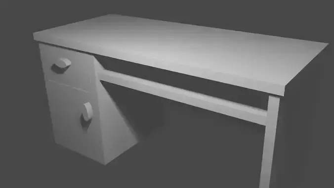 Desk 3D Model 3D model