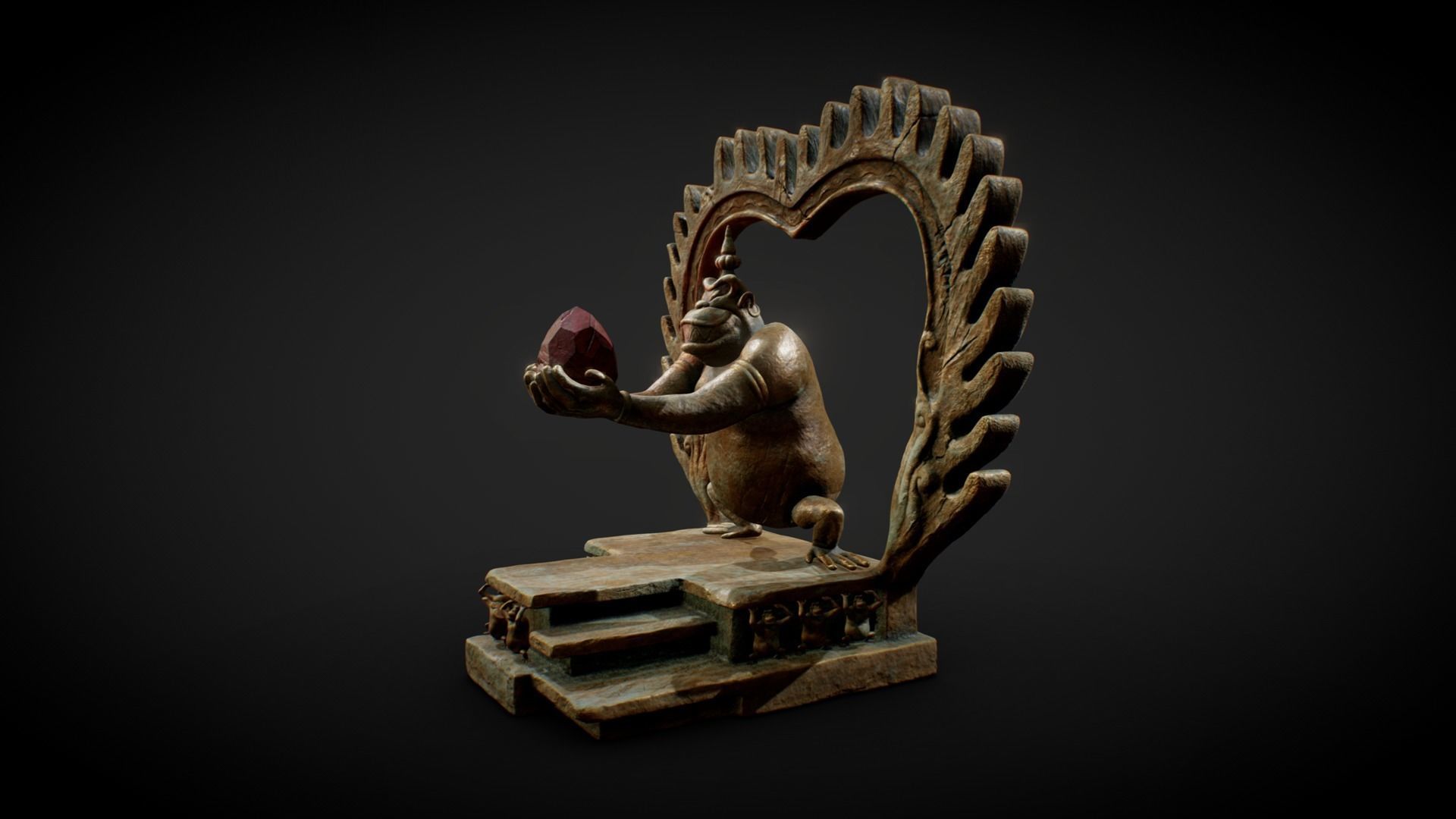 Forbidden Treasure 3D model_3