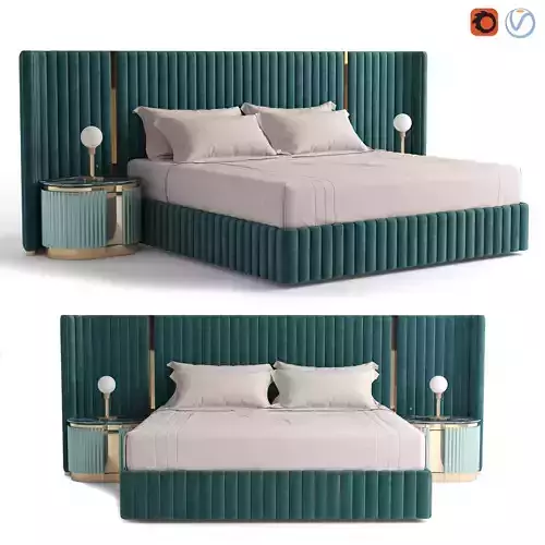 Visionnaire LEONARDO Bed