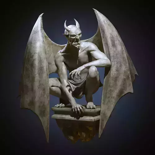 Marble Gargoyle