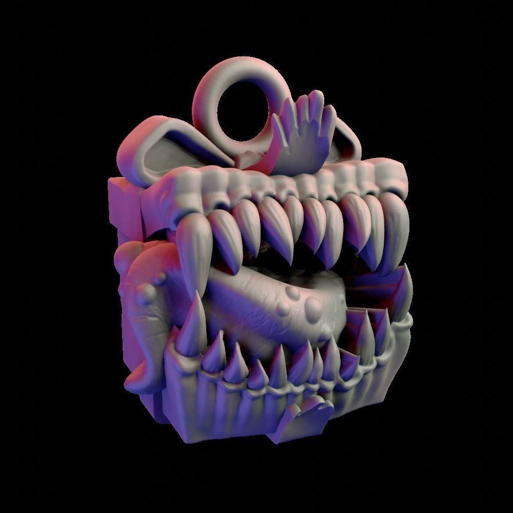 MimiChristmas ornament with bow 3D print model_13