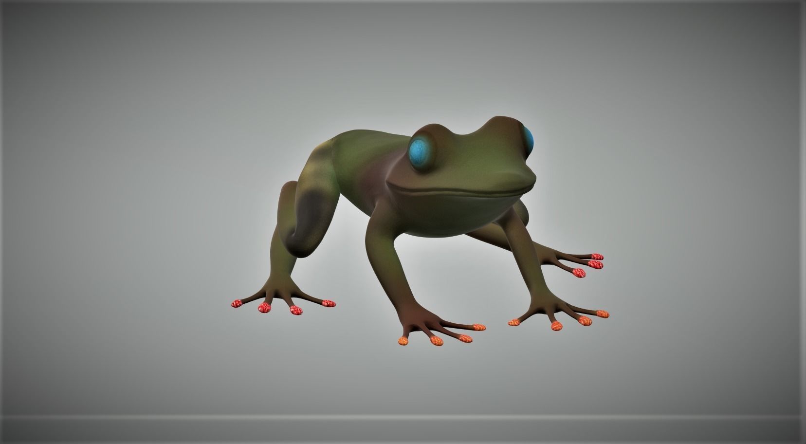 Frosch    Frog  Free 3D print model_1