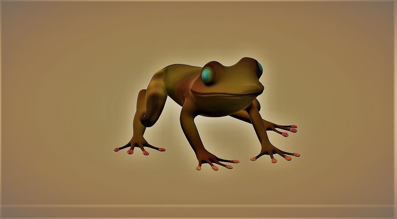 Frosch    Frog  Free 3D print model_2