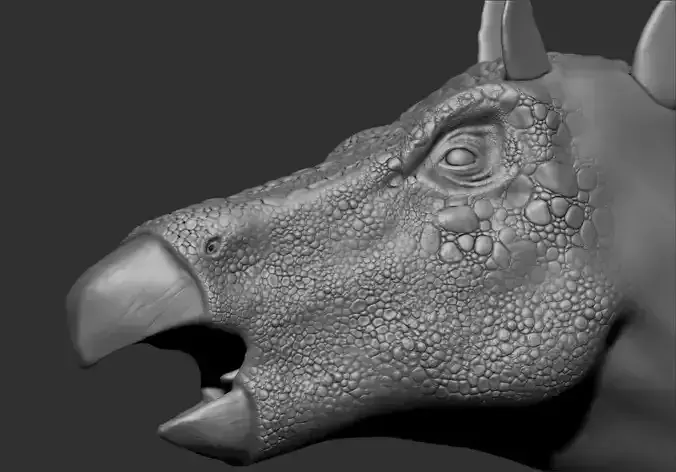 Dinosaur Stegosaurus Sculpt Project 3D model Dinosaur Stegosaurus Sculpt Project 3D model