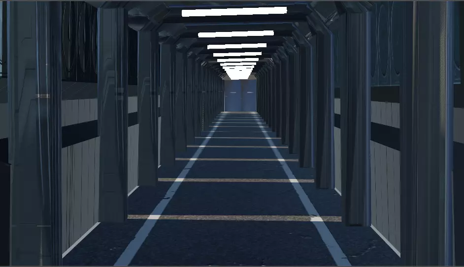 tunnel train in sky Texture