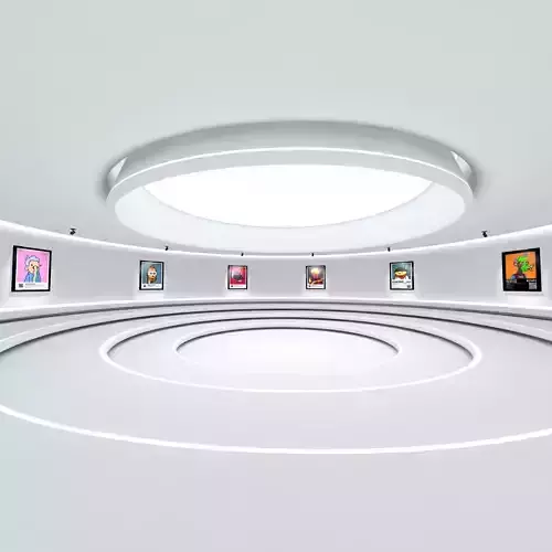 VR Digital Art Exhibition Meta Gallery