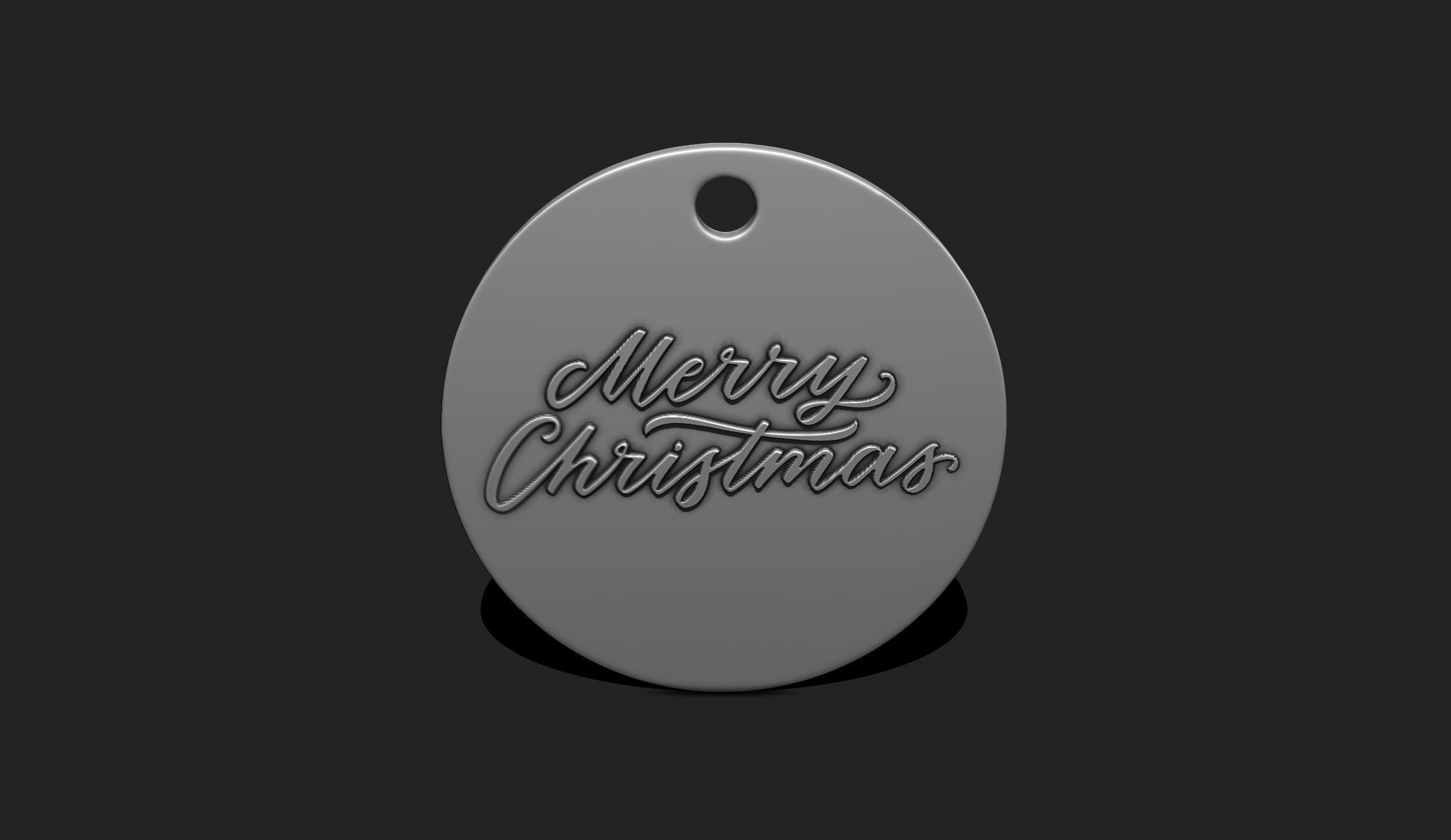 Christmas Ornament - Pendant -  Christmas Tree  - Decor - 01 3D print model_6