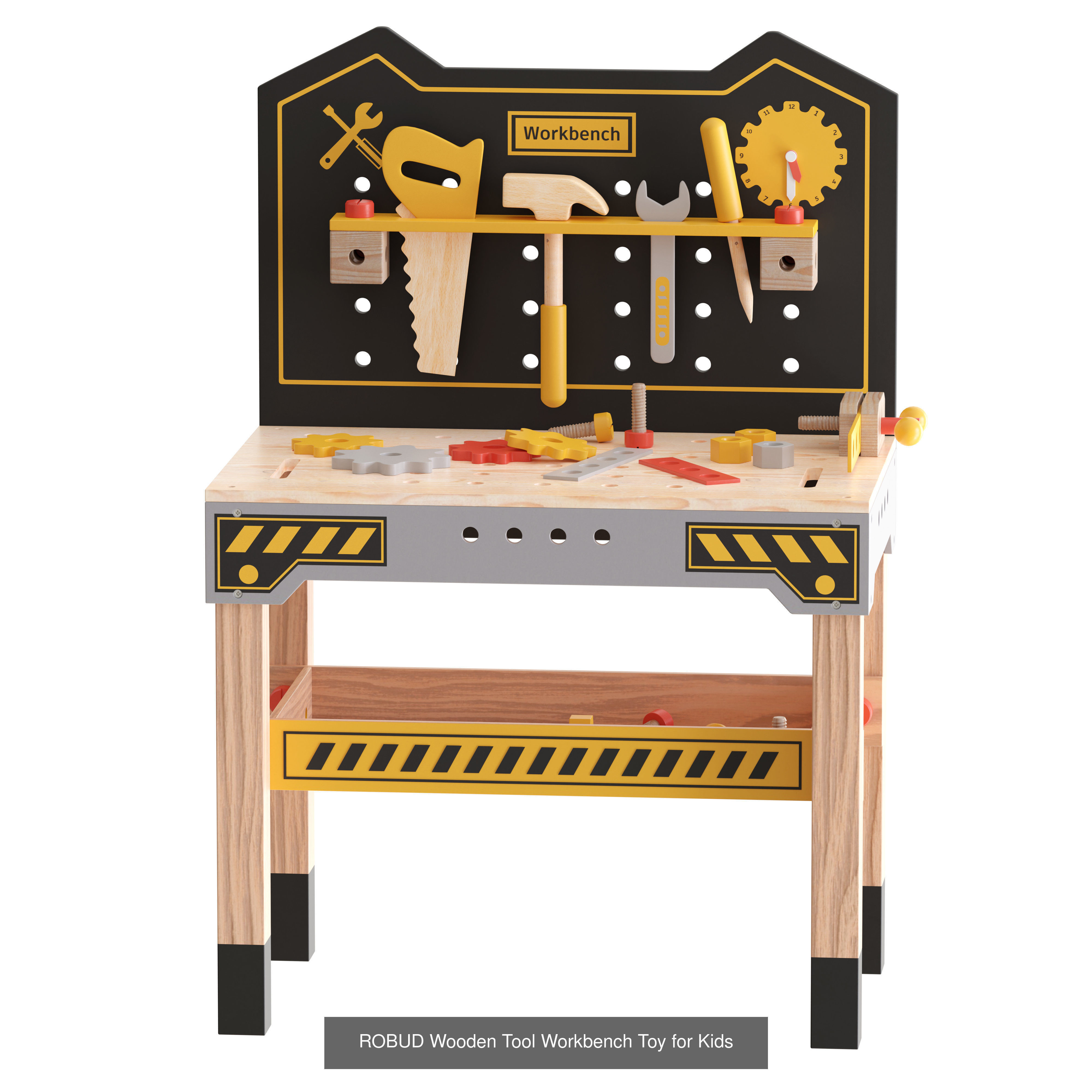 ROBUD Wooden Tool and Woomax Wooden ToolBox 3D Model Collection_3