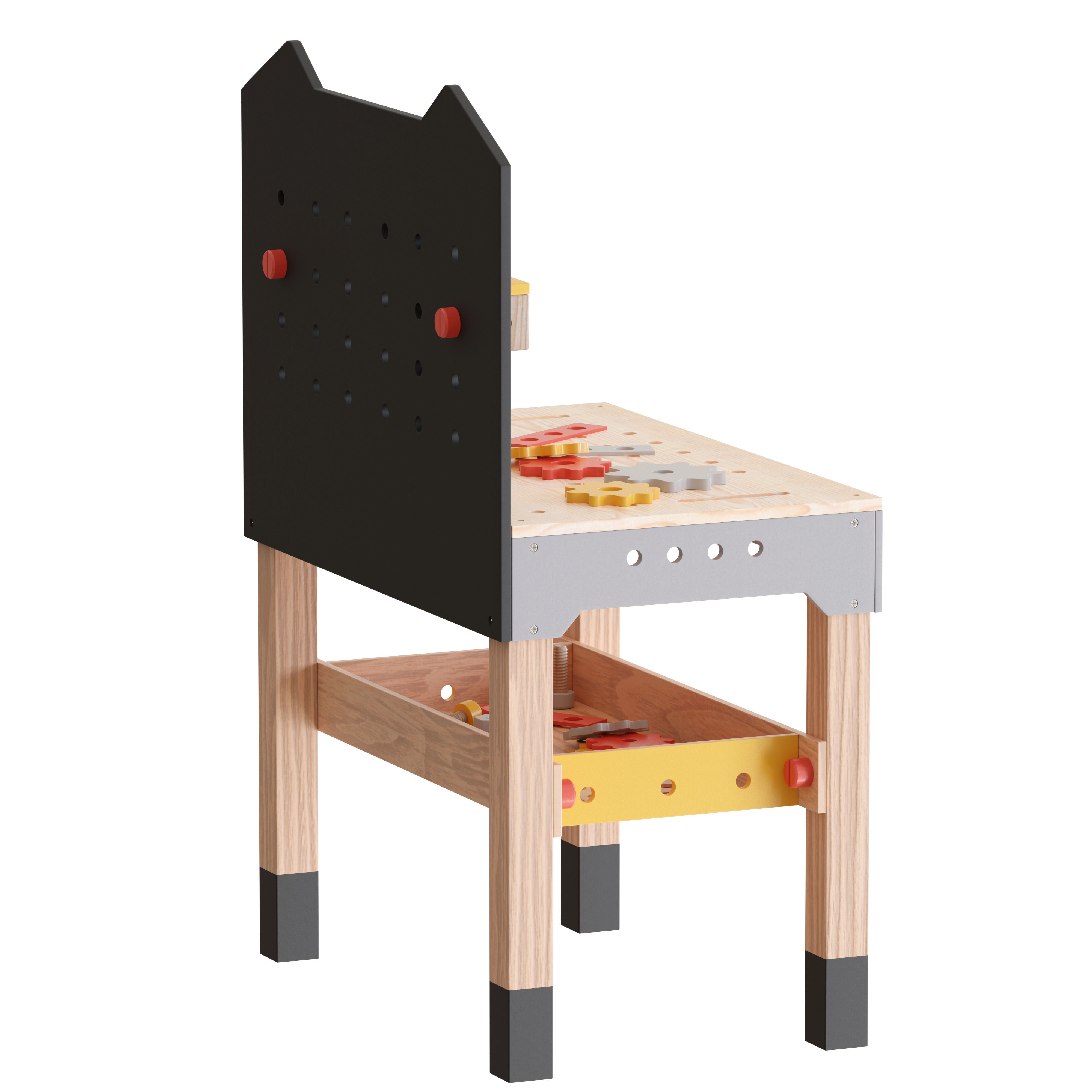 ROBUD Wooden Tool and Woomax Wooden ToolBox 3D Model Collection_7