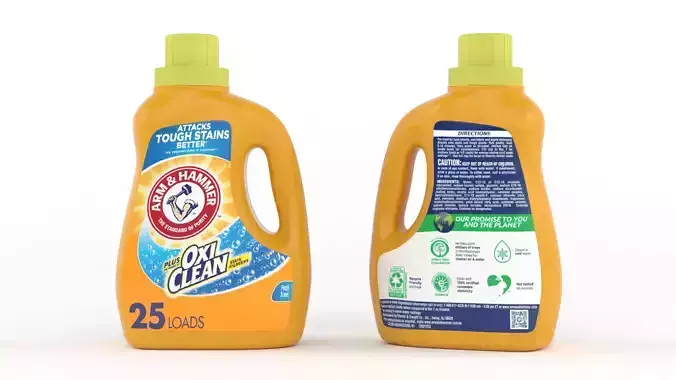 Oxi Clean 3D model