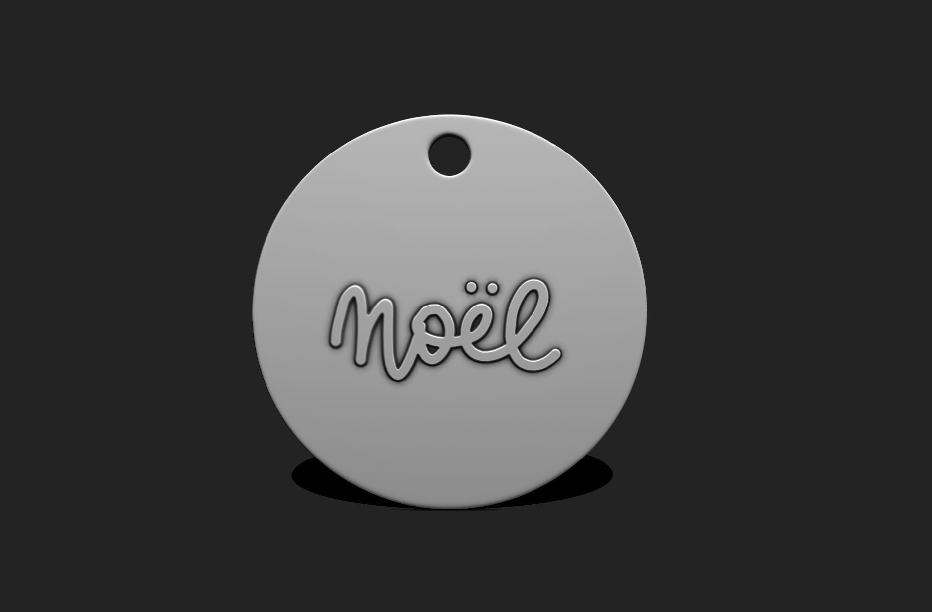 Christmas Ornament - Pendant -  Christmas Tree  - Decor - 02 3D print model_2