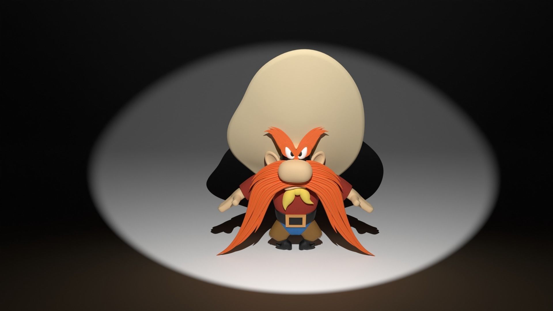 Yosemite Sam 3D model_7