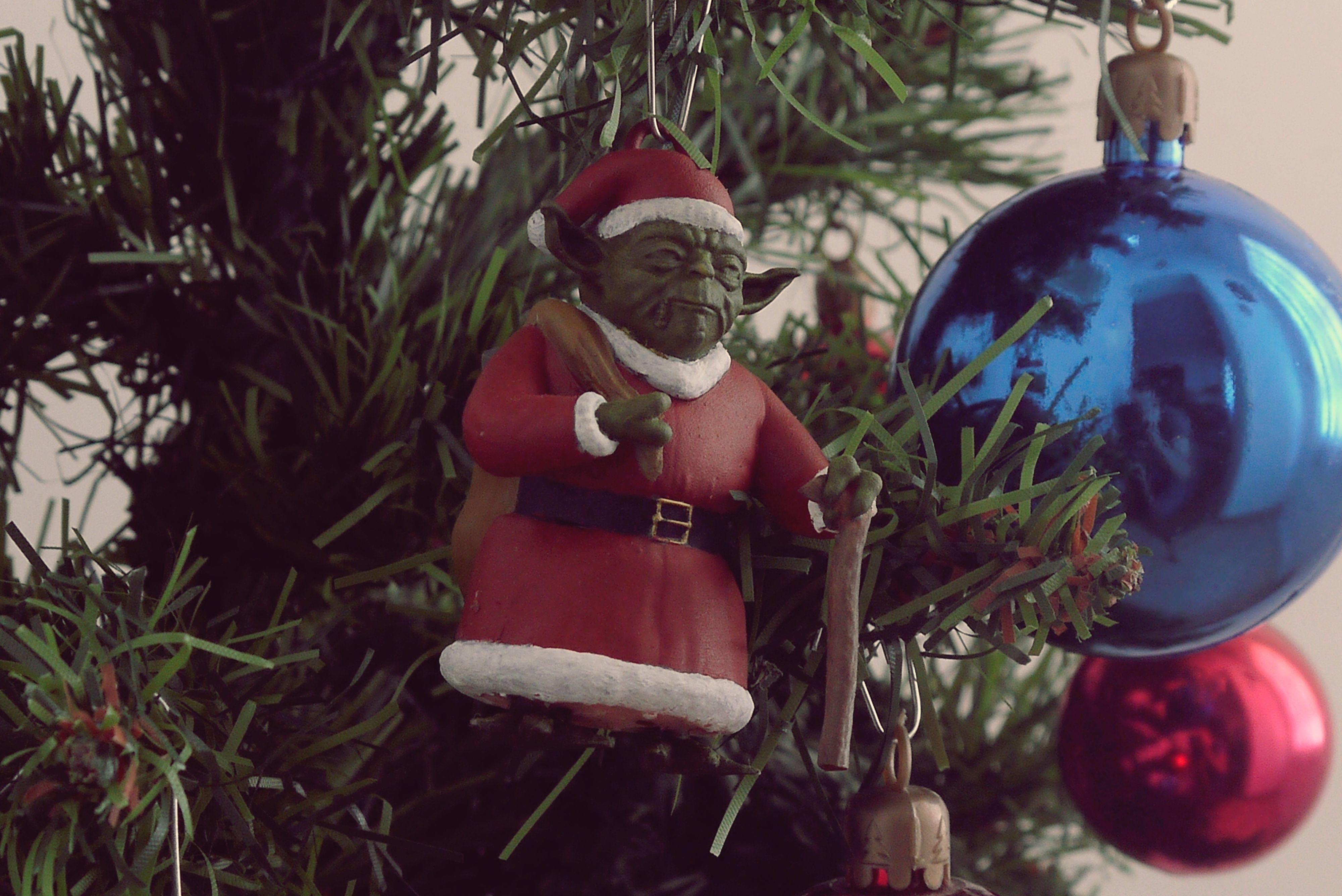 Yoda Christmas tree Ornament  3D print model_17