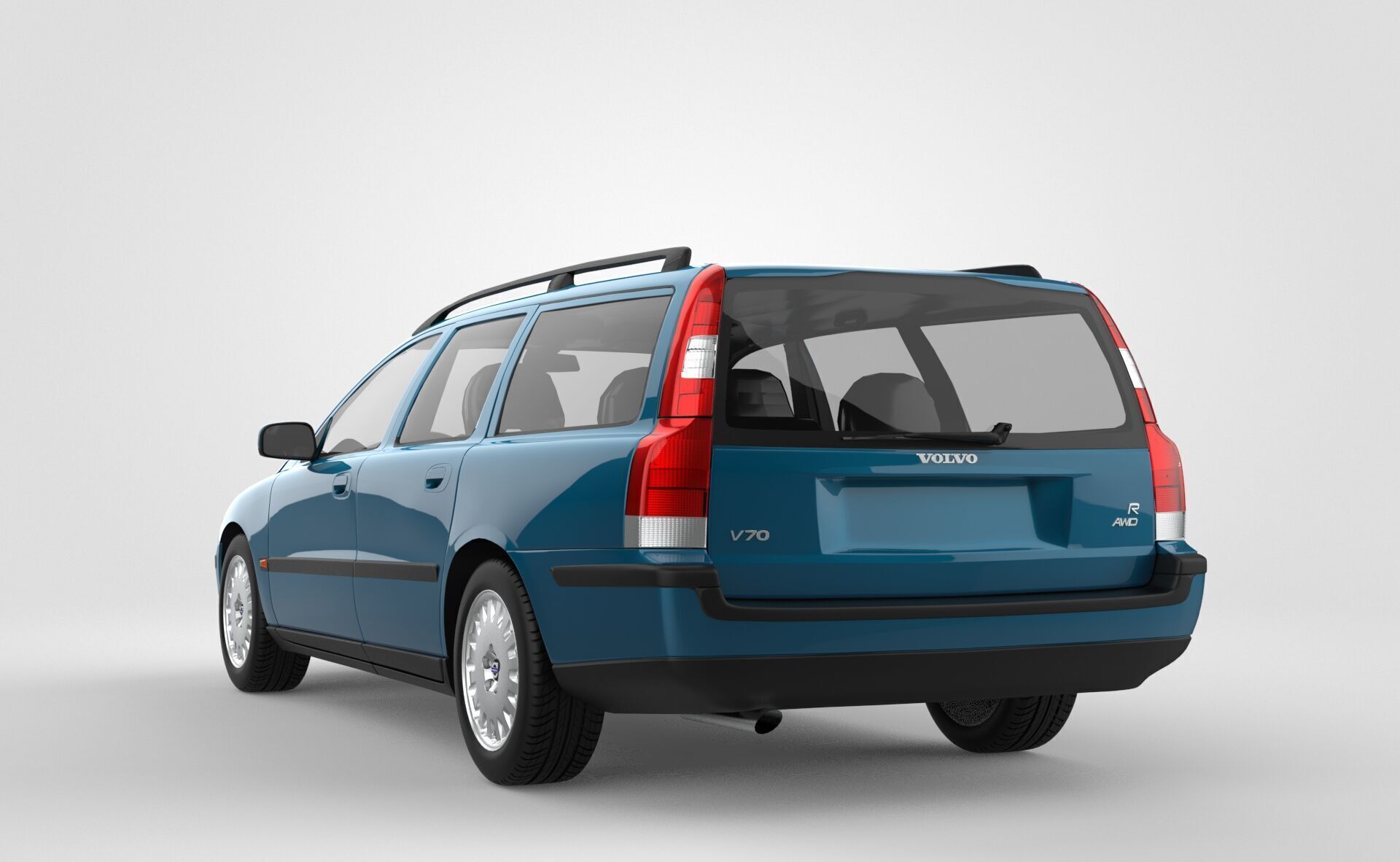 Volvo V70 3D model_3