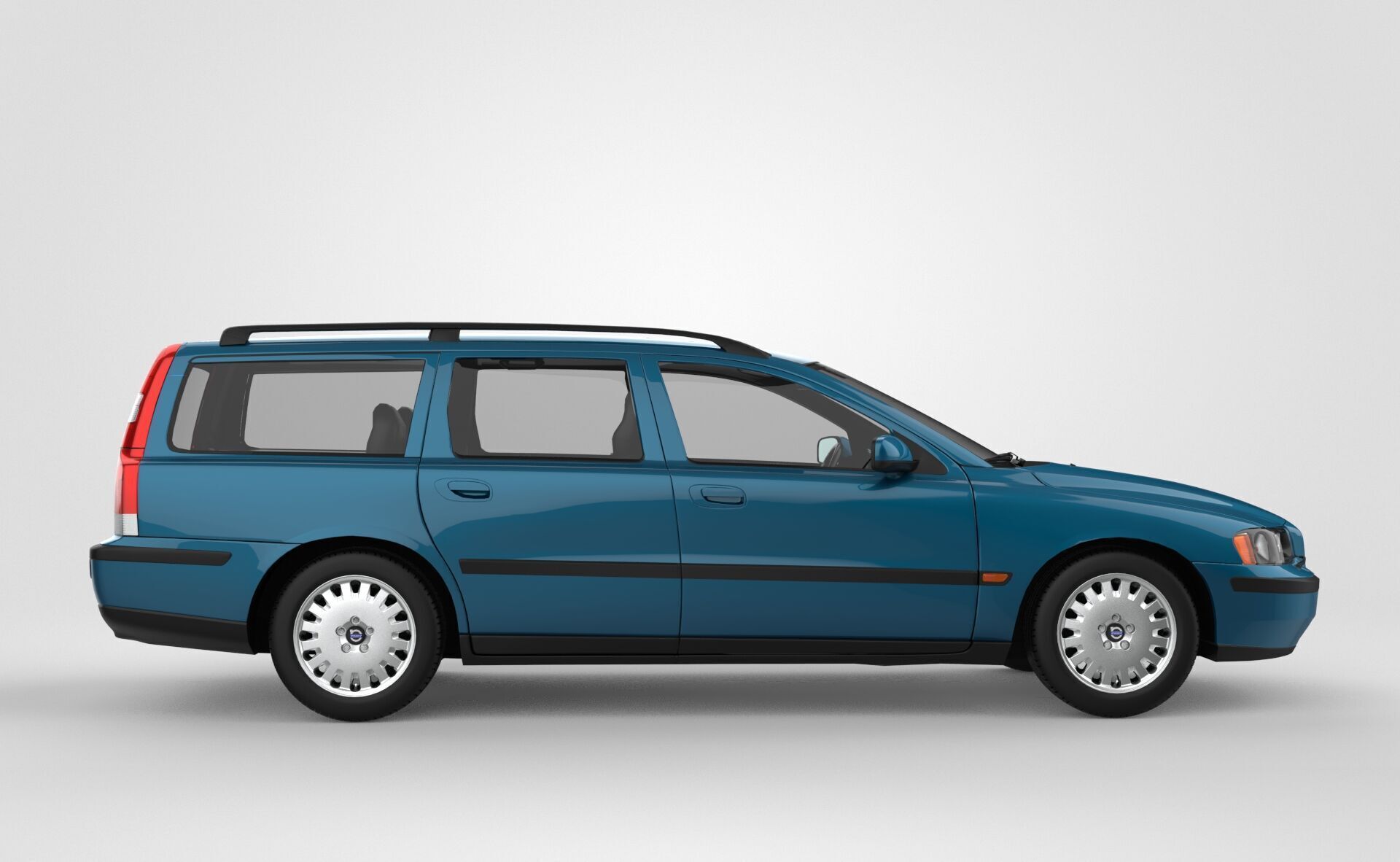 Volvo V70 3D model_9