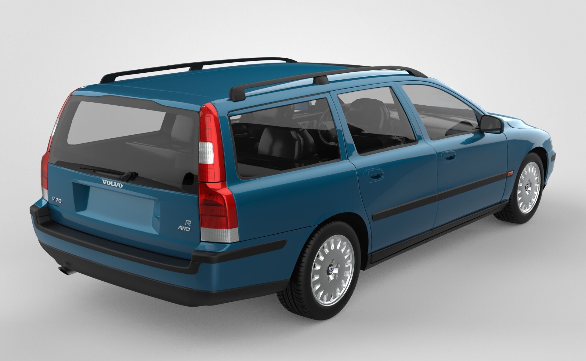 Volvo V70 3D model_6