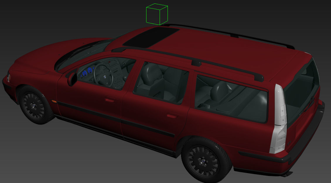 Volvo V70 3D model_13