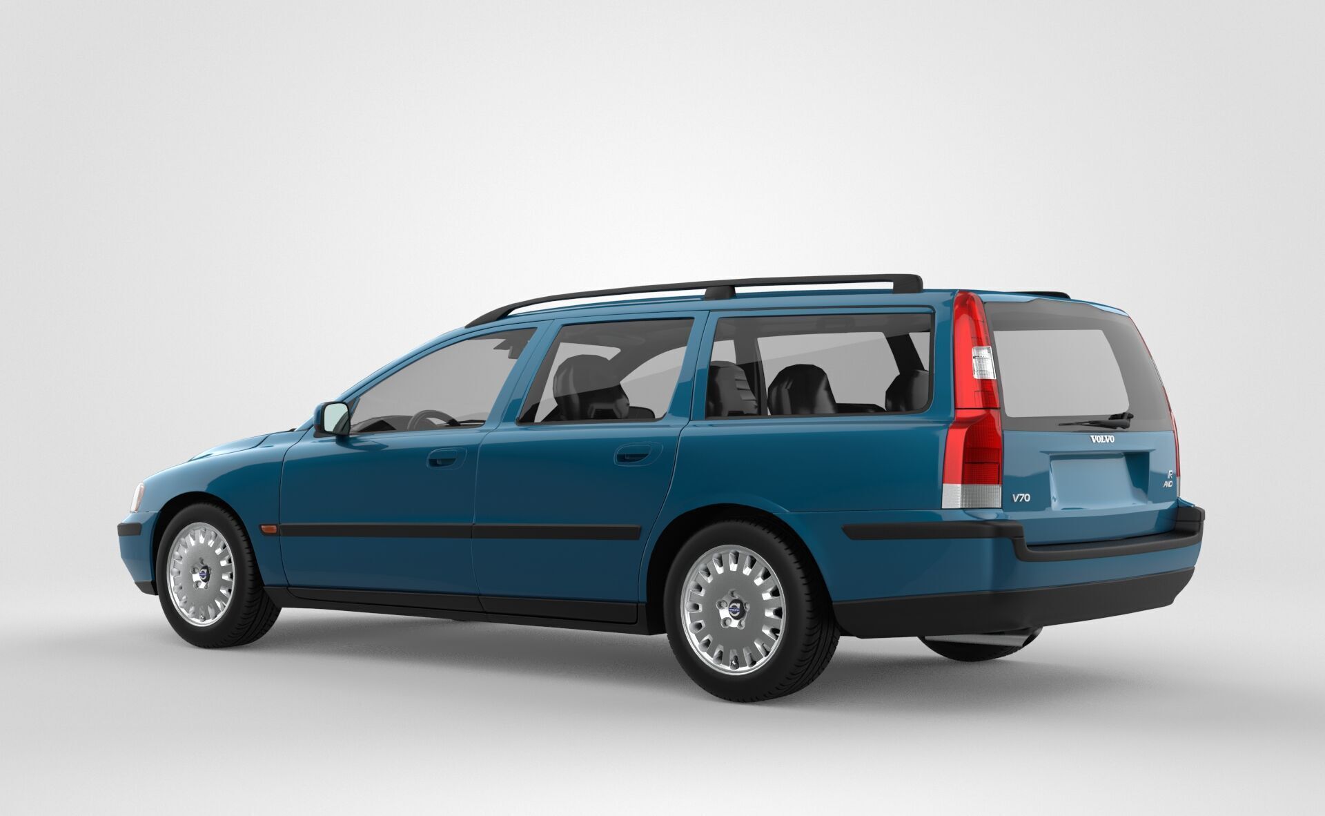 Volvo V70 3D model_2