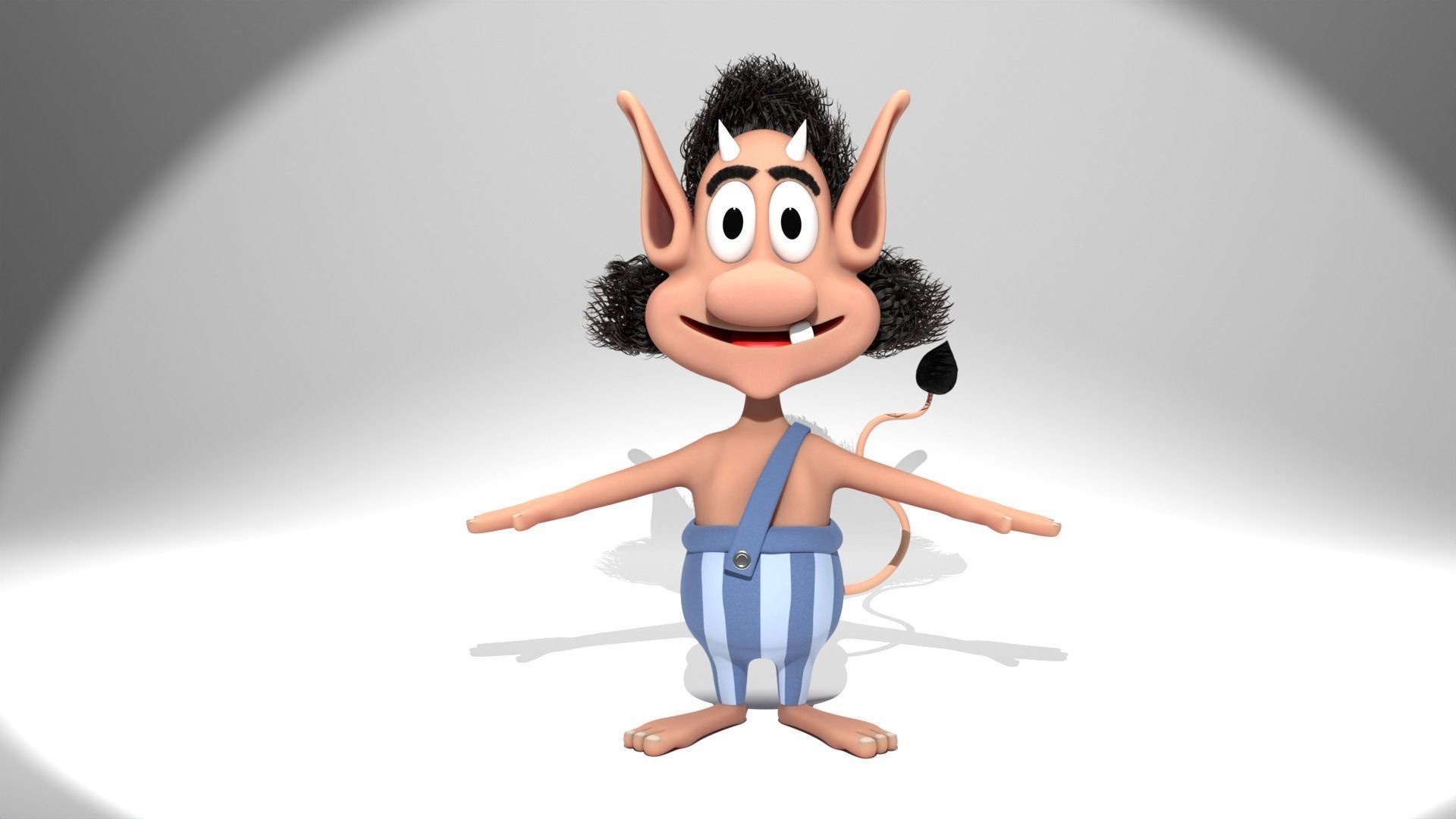 Hugo Character 3D model_2
