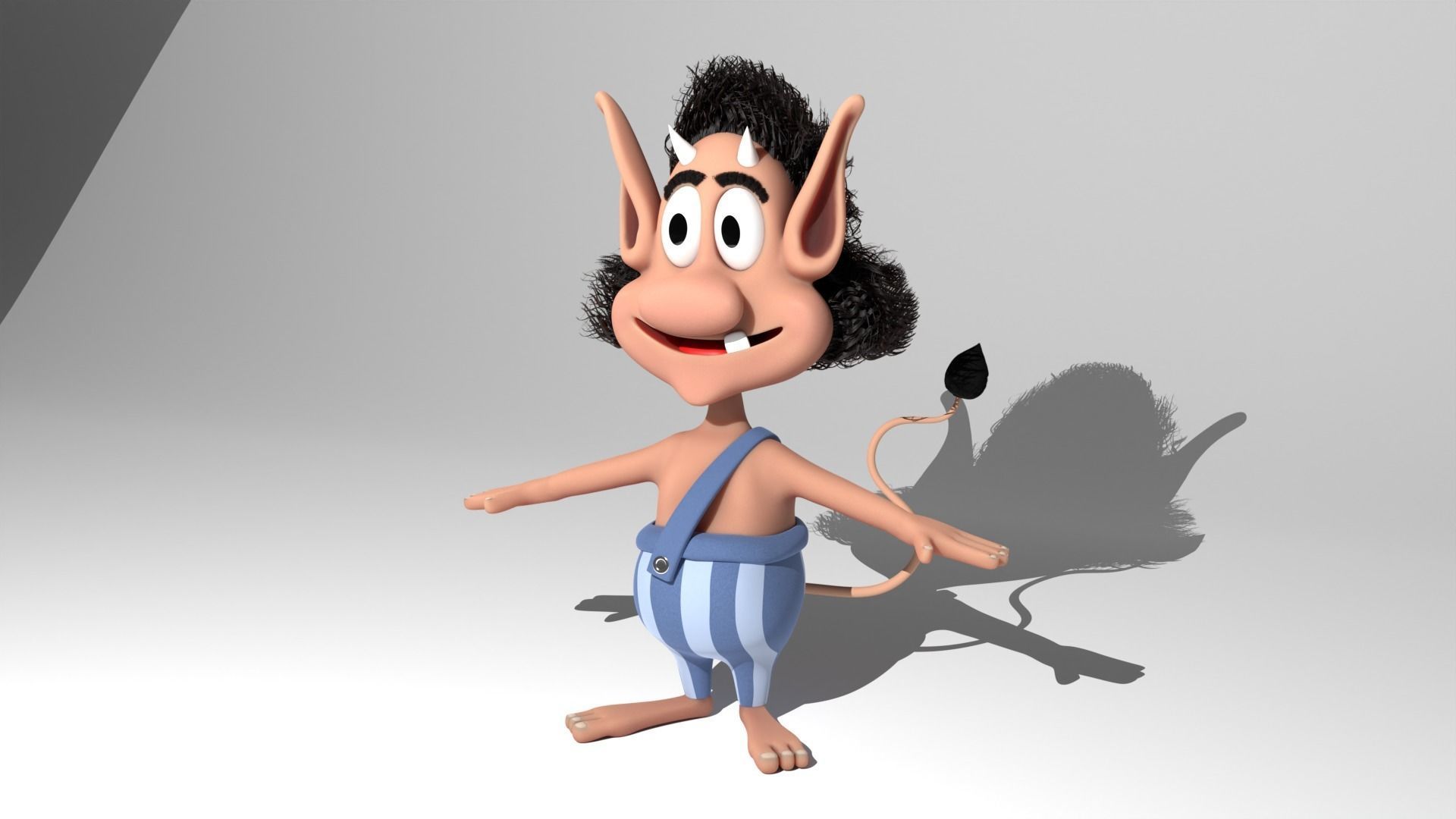 Hugo Character 3D model_7