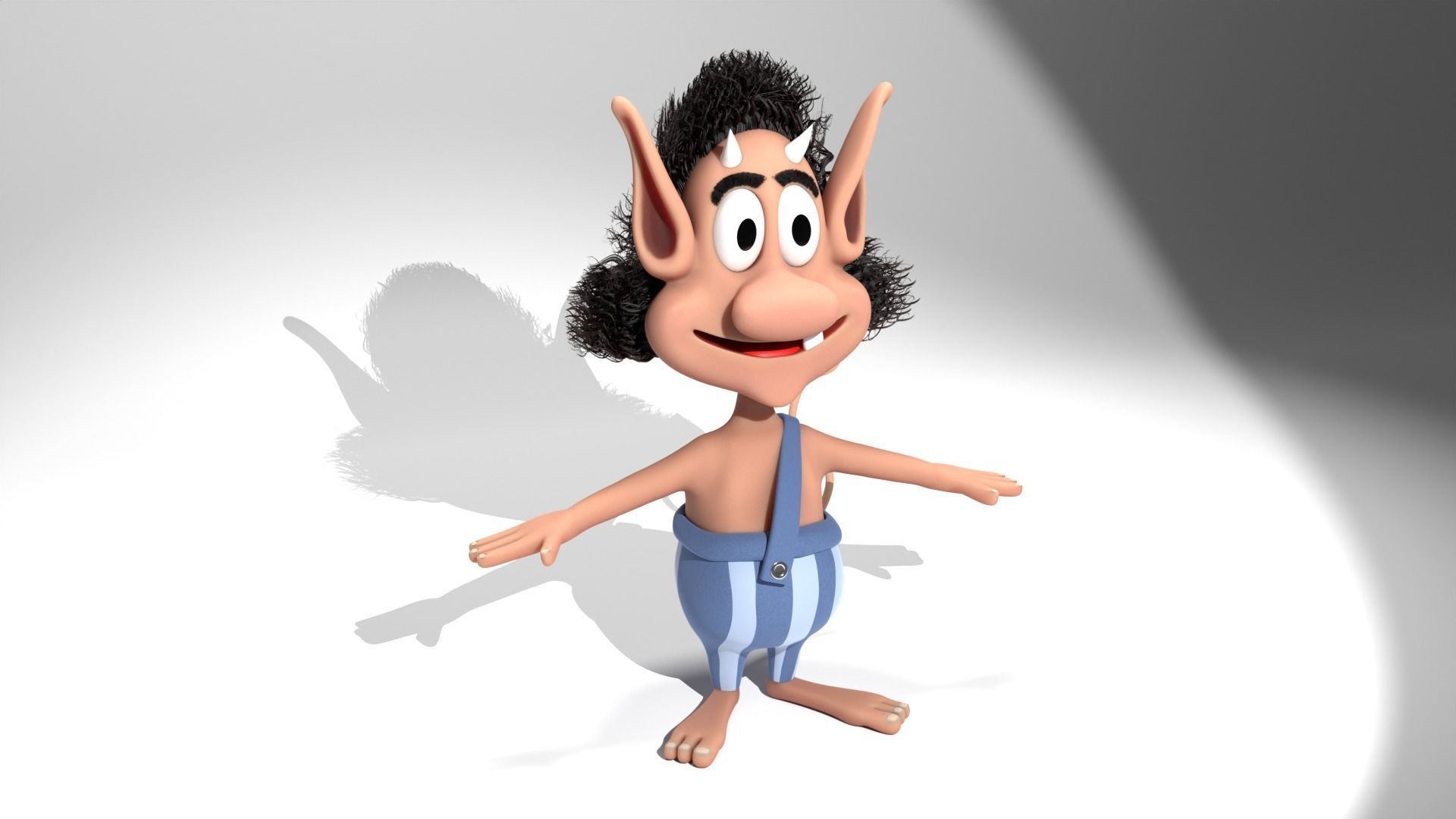 Hugo Character 3D model_3